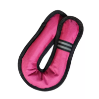 Nobleza Textilná hračka pre psy v tvare U s pískatkom ružová